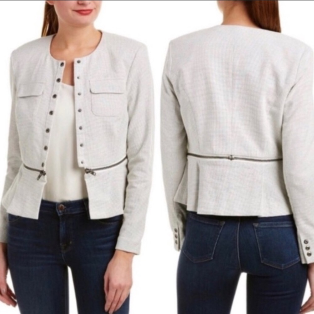 Carol Anderson by Invitation CAbi zip line blazer